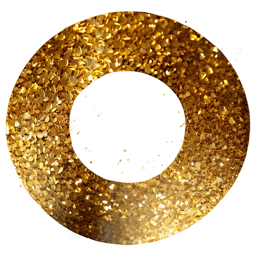 Gold Glitter Haze Png 05232024 PNG Image