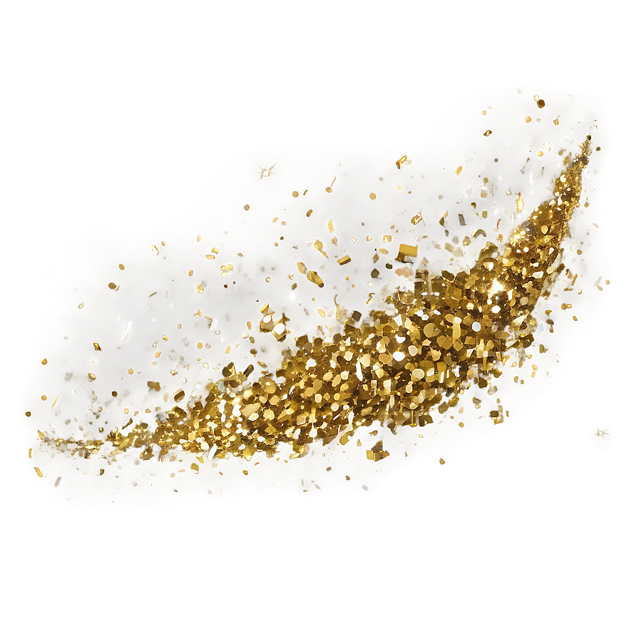 Gold Glitter Haze Png Ilc16 PNG Image