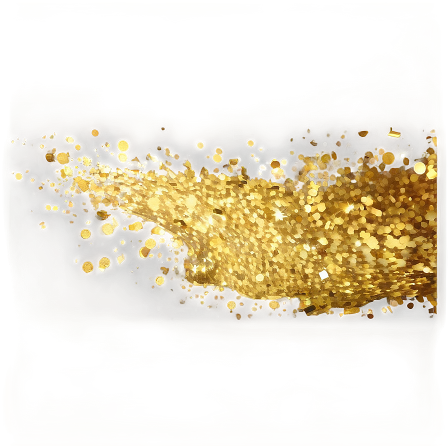 Gold Glitter Splash Png Ouv52 PNG Image