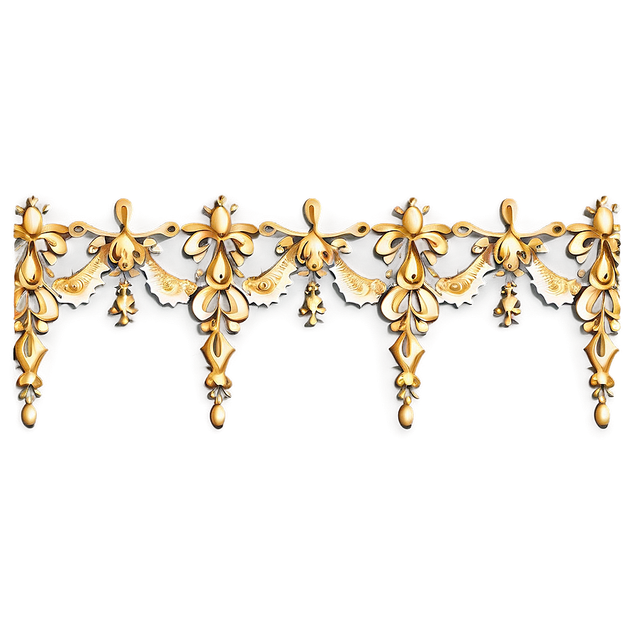 Gold Lace Border Png 28 PNG Image