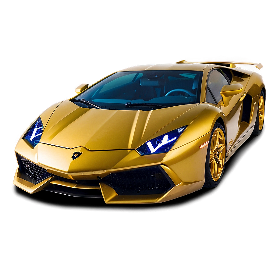 Gold Lamborghini Png 40 PNG Image