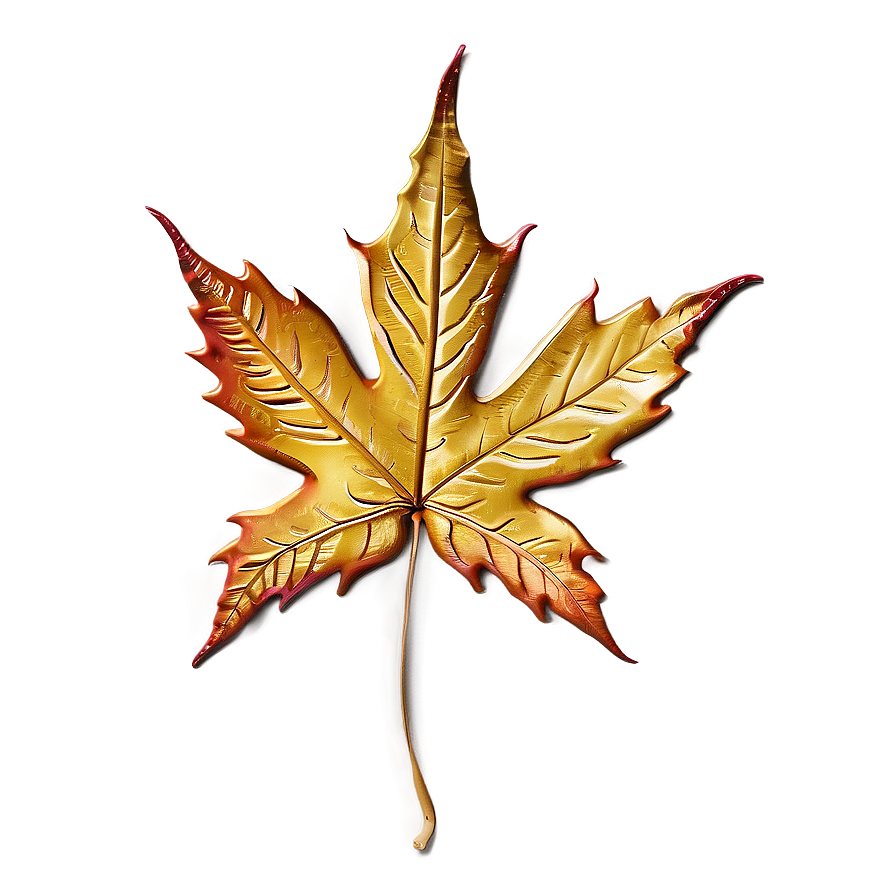 Gold Maple Leaves Png Nqx28 PNG Image