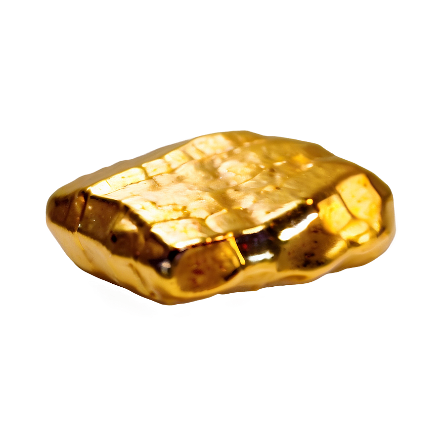 Gold Nugget A PNG Image