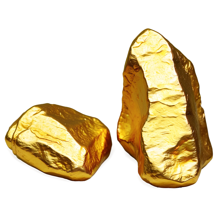 Gold Nugget Rocks Png 05242024 PNG Image