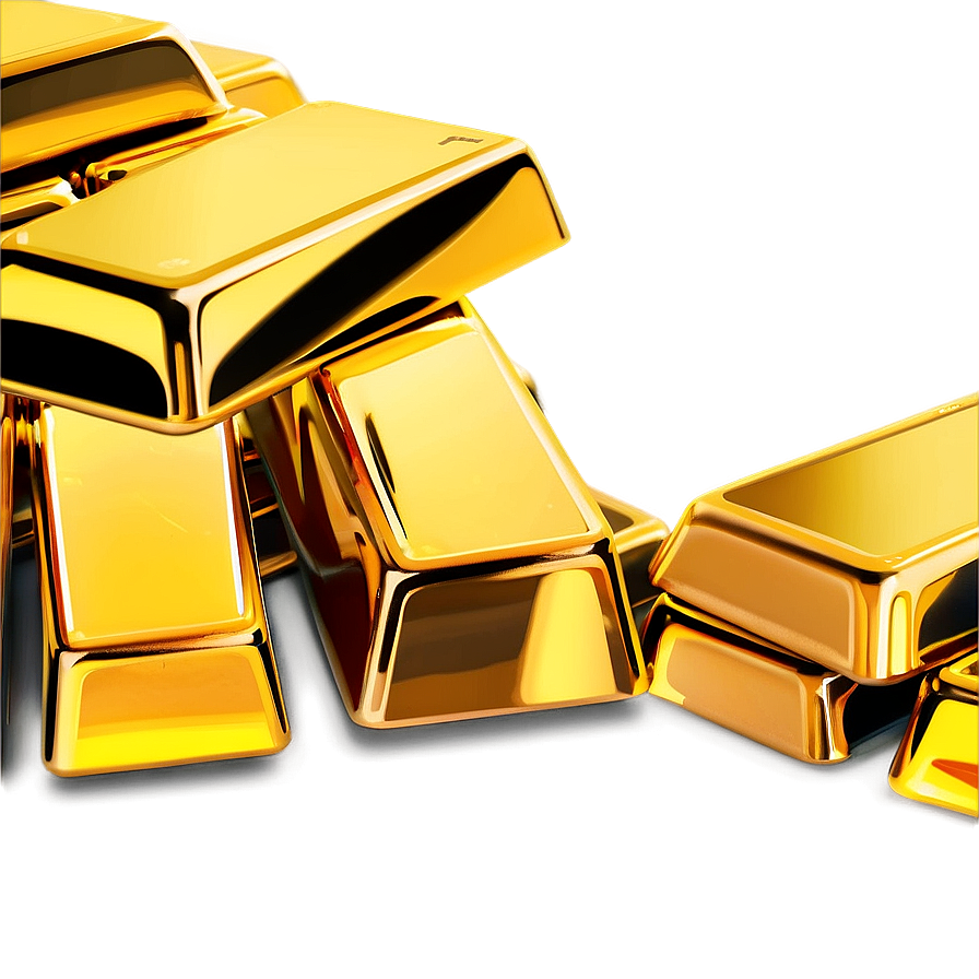 Gold Pile D PNG Image