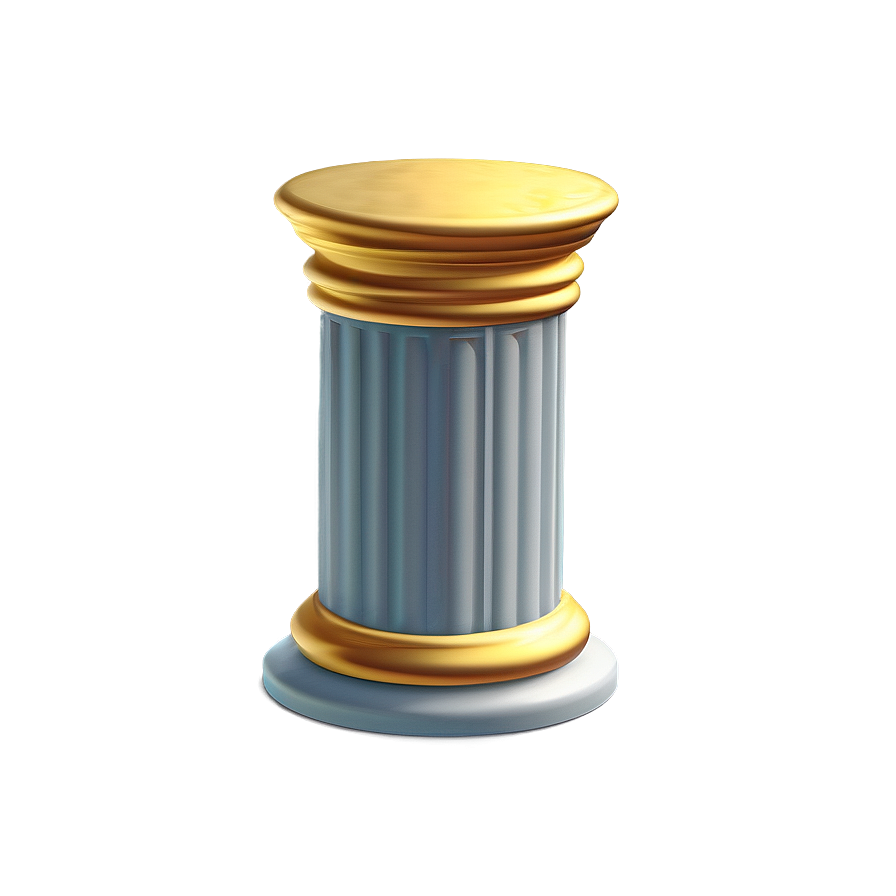 Gold Pillar Png 87 PNG Image