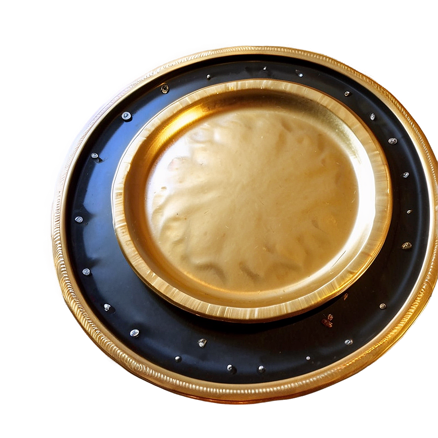 Gold Platter Png Icn PNG Image