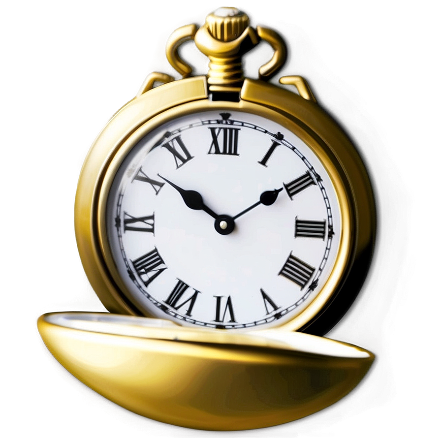 Gold Pocket Watch Png 48 PNG Image