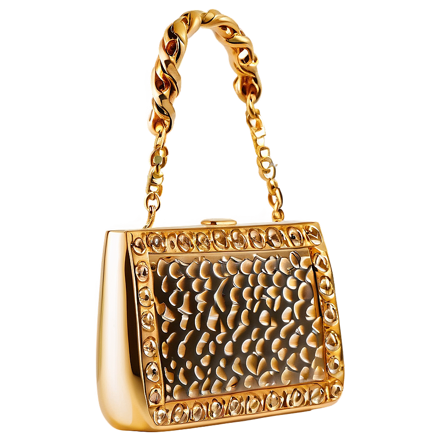 Gold Purse Png 05242024 PNG Image