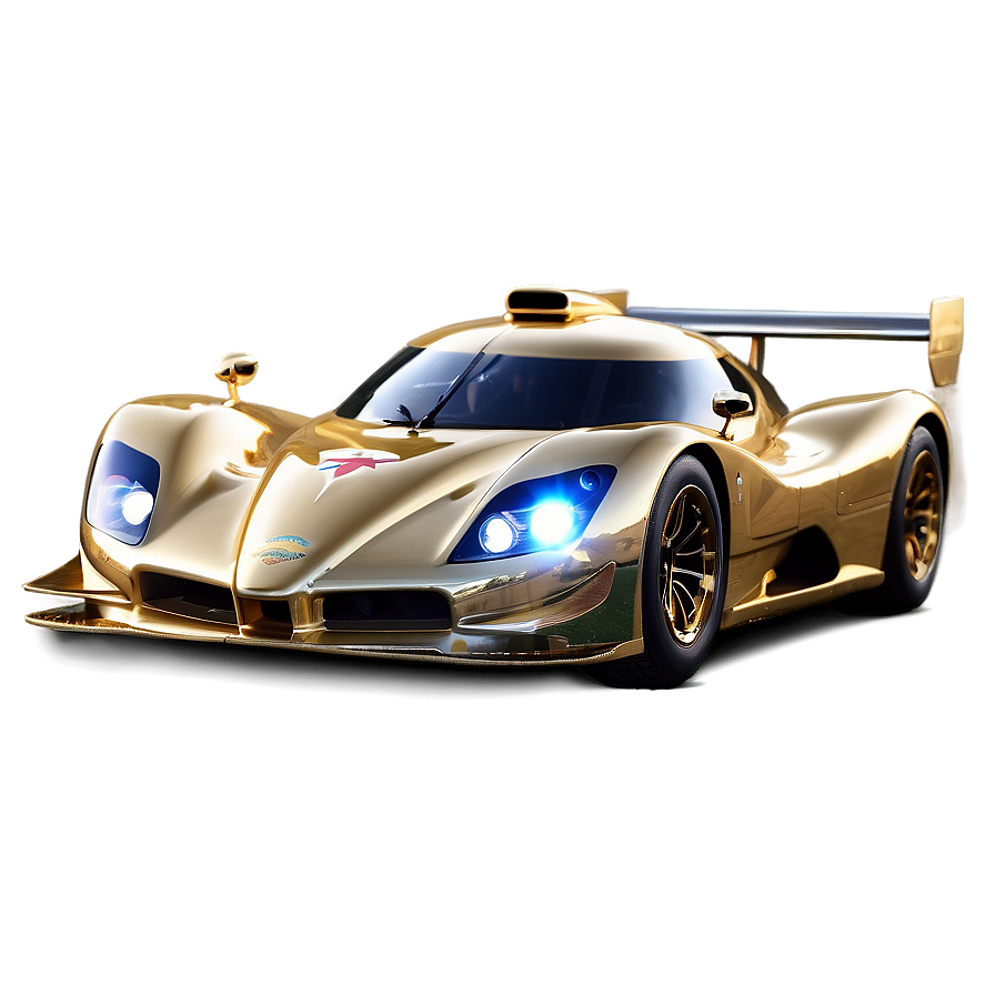 Gold Race Car Png 6 PNG Image