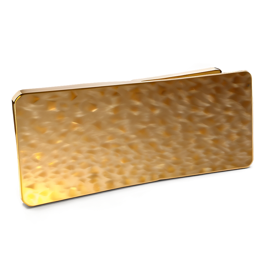 Gold Rectangle For Business Card Png 3 PNG Image