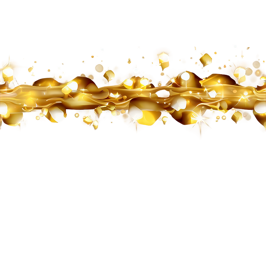 Gold Sparkle Bokeh Png Npw PNG Image