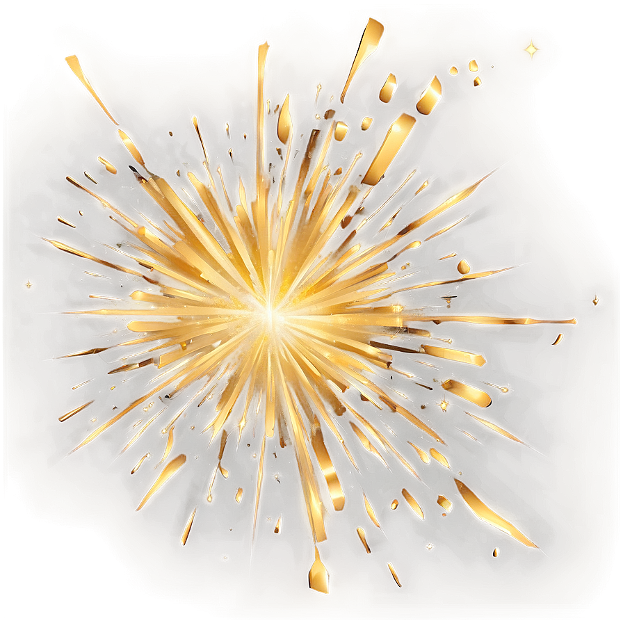 Gold Sparkle Explosion Png 50 PNG Image