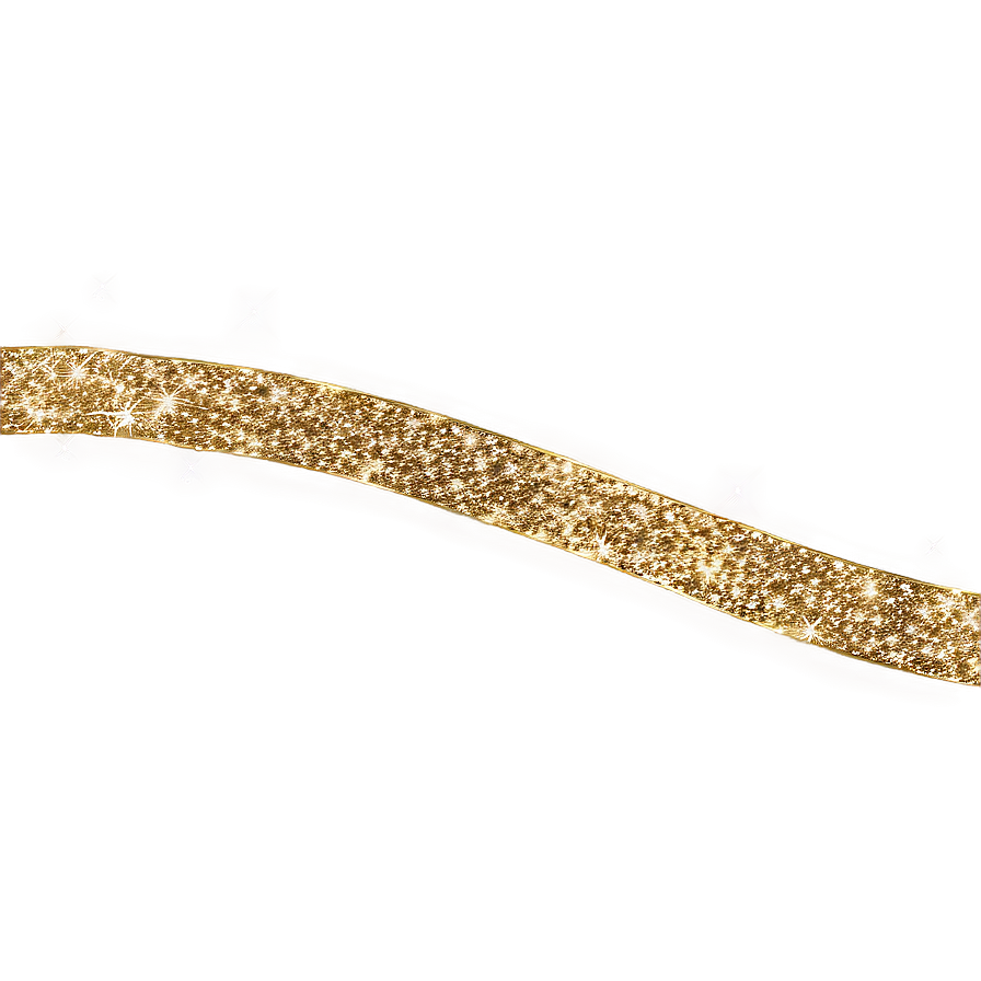 Gold Sparkle Line Png Auv PNG Image