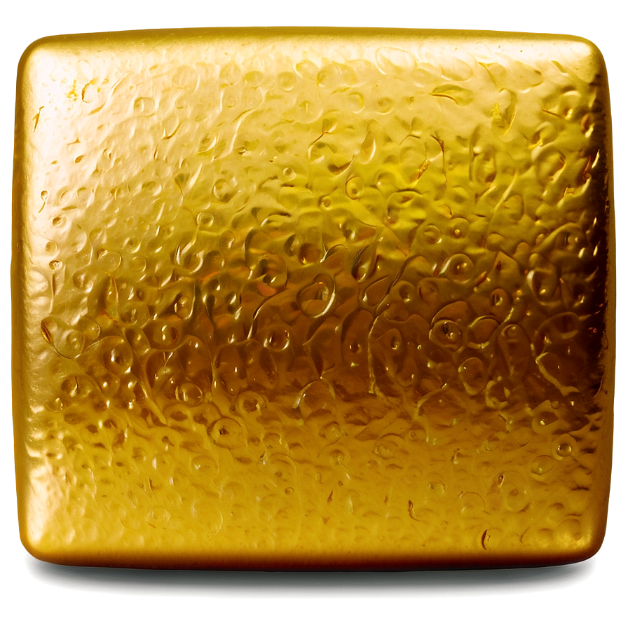 Gold Square B PNG Image