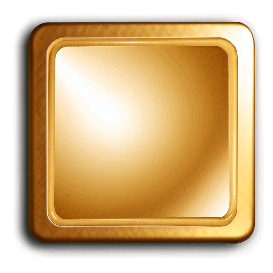 Gold Square For Elegant Invitation Png Kmn48 PNG Image