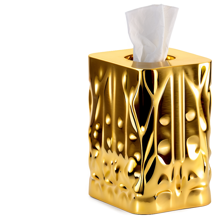 Gold Tissue Box Png 06132024 PNG Image