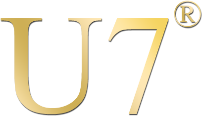 Gold U7 Logo PNG Image