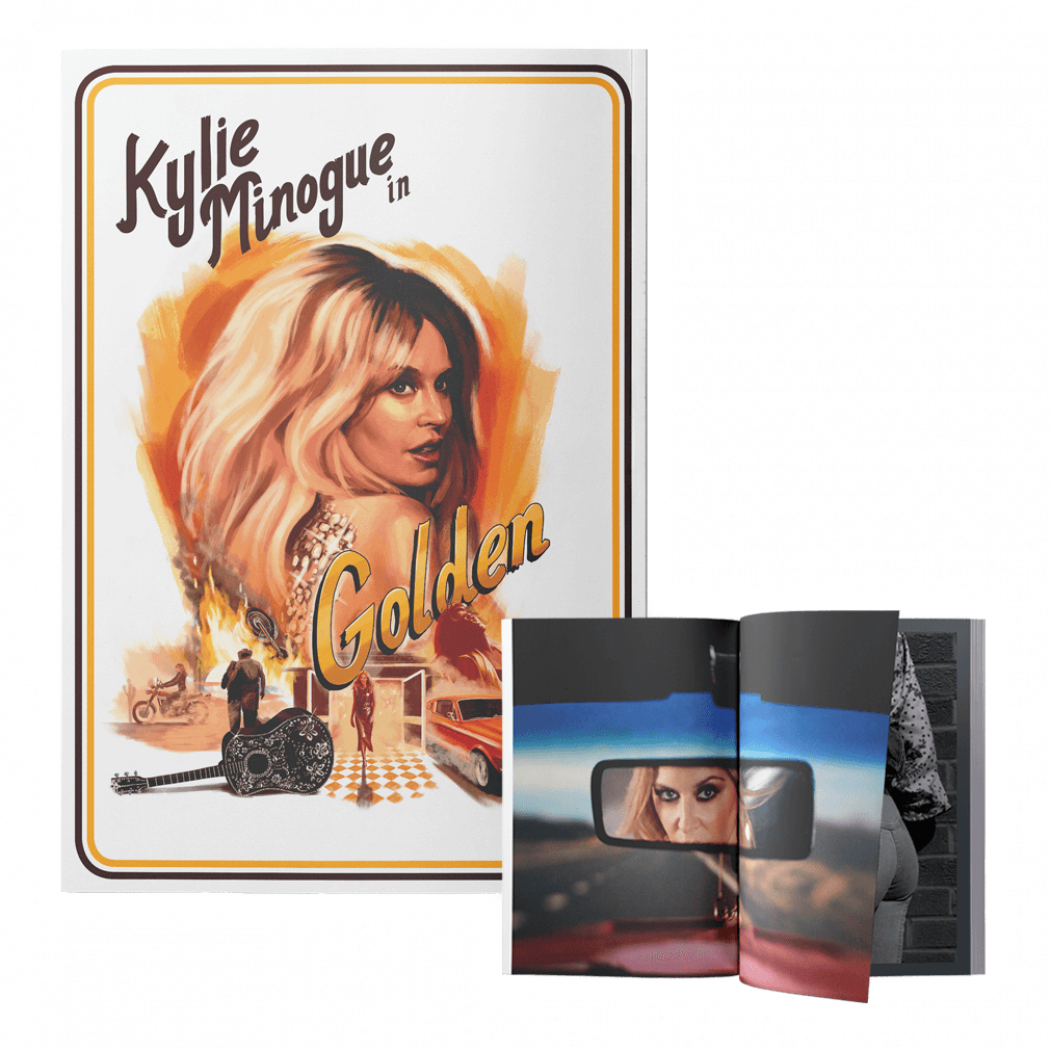 Golden Album Artwork Kylie Minogue PNG Image