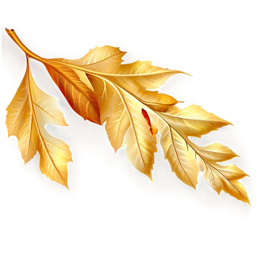 Golden Autumn Leaves Png 05042024 PNG Image