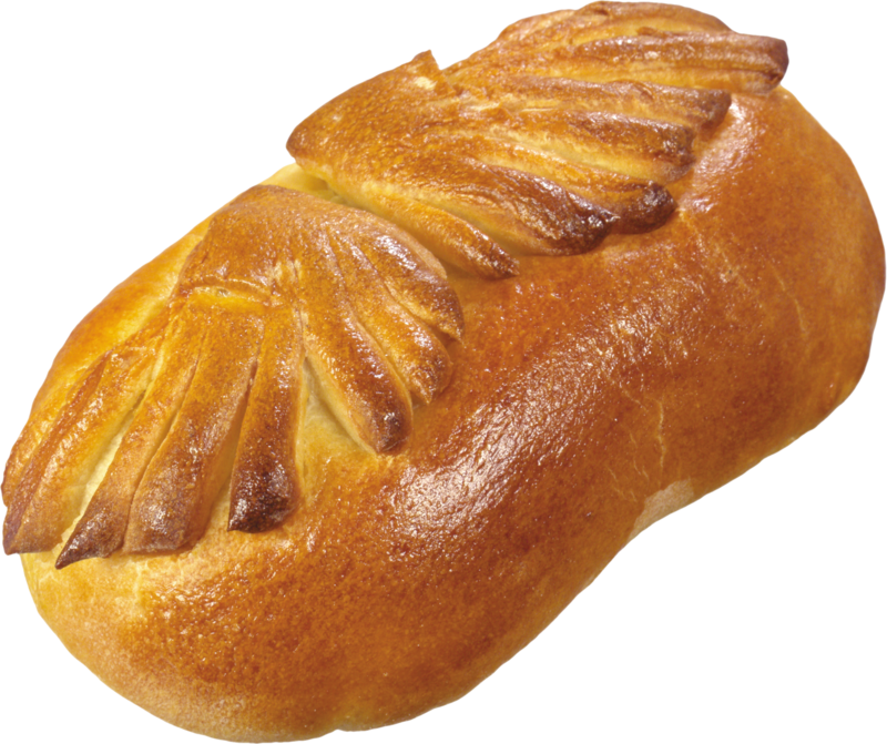 Golden Baked Sweet Bun PNG Image