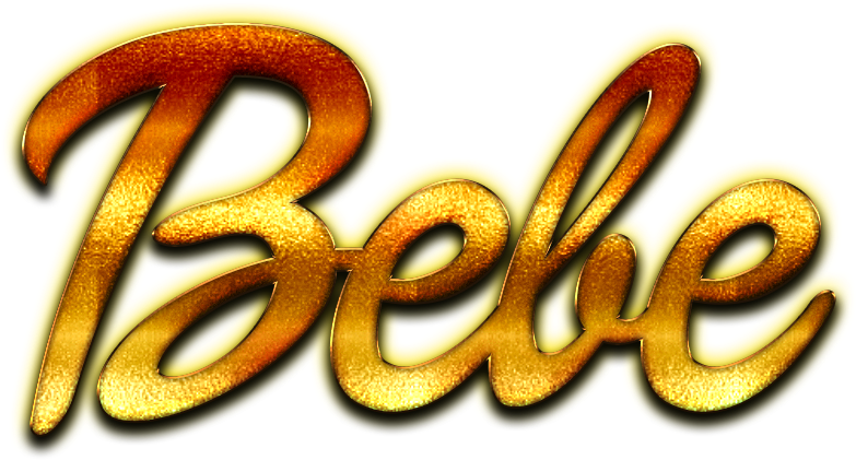 Golden Bebe Logo PNG Image