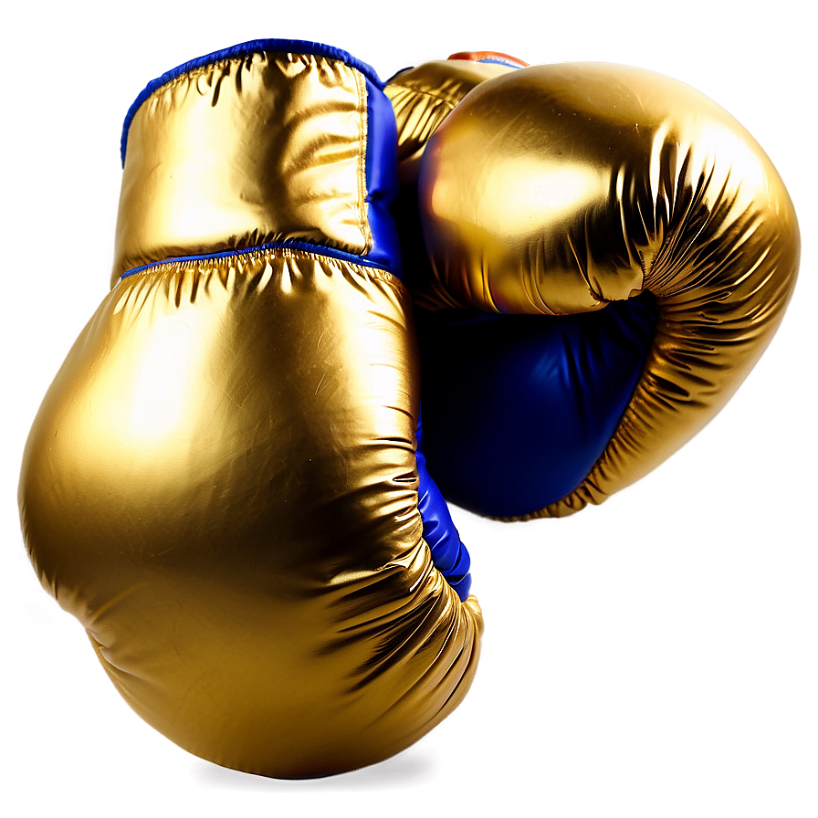 Golden Boxing Gloves Png Wrv PNG Image