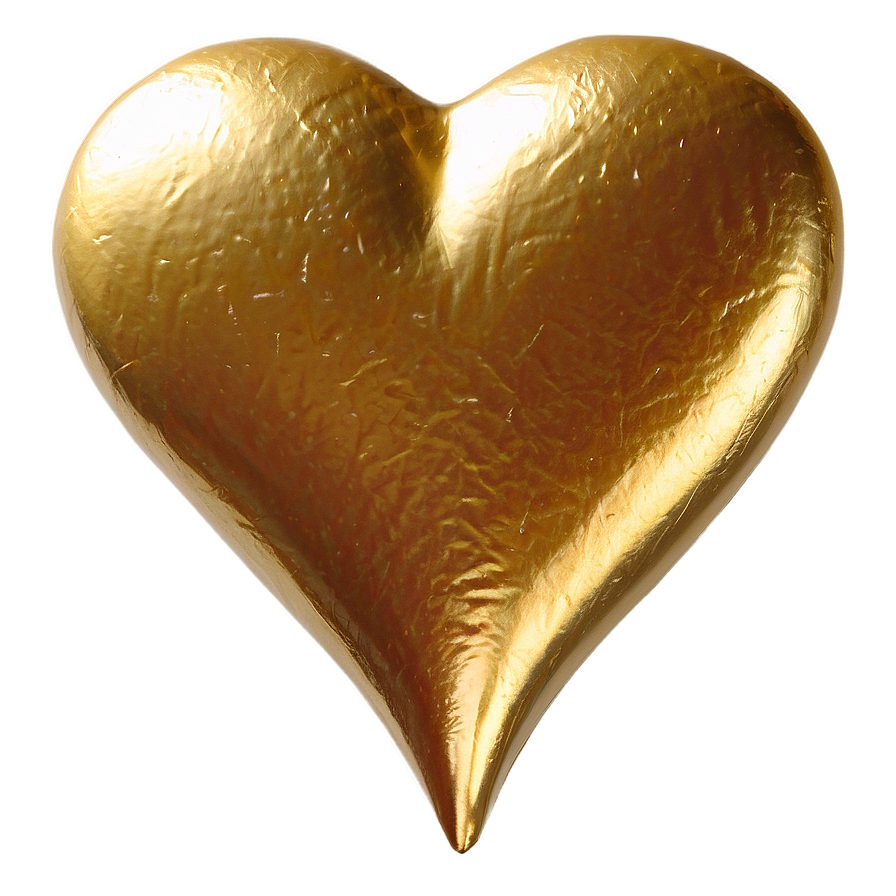 Golden Candy Heart Png 62 PNG Image