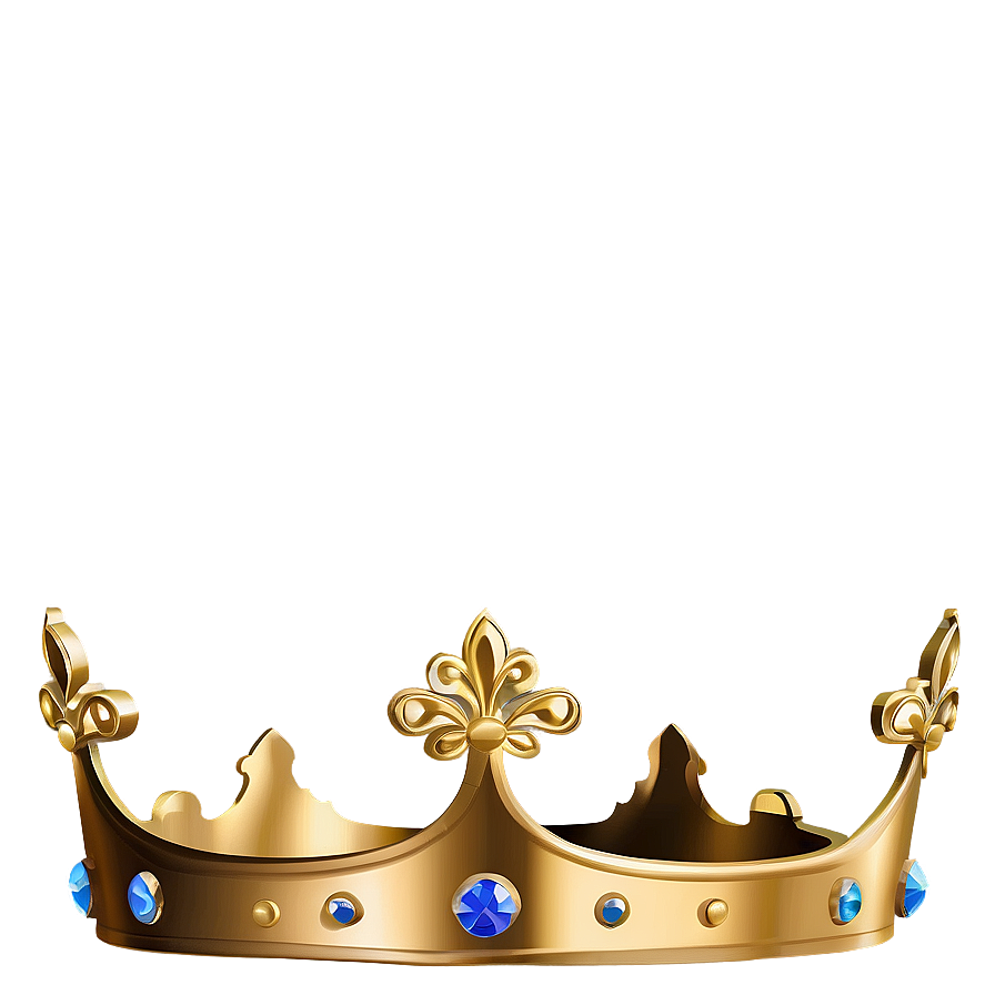 Golden Crown For Prince Png Edc PNG Image