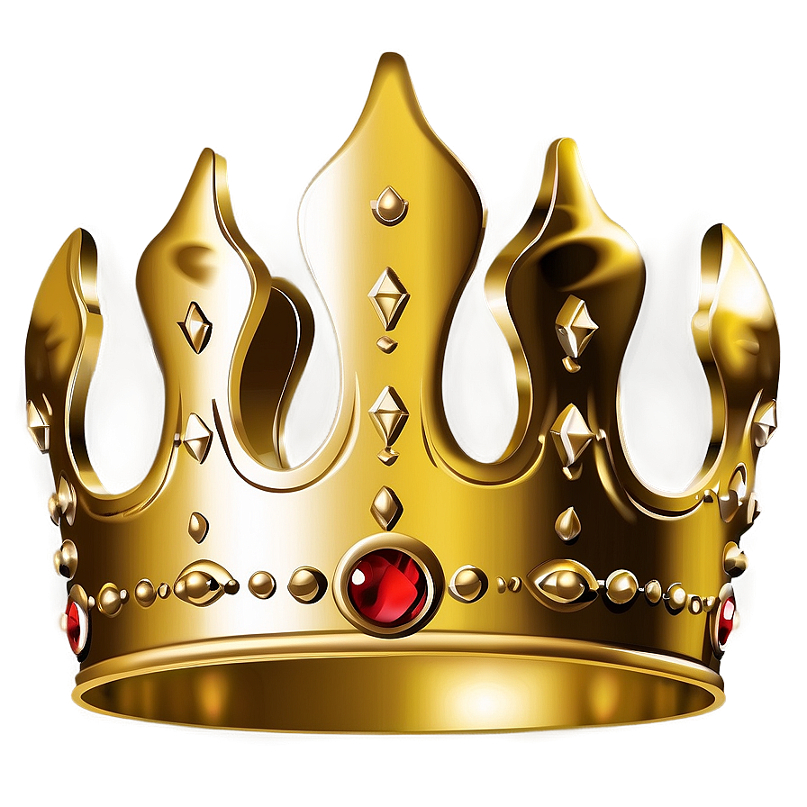 Golden Crown Illustration Png 56 PNG Image