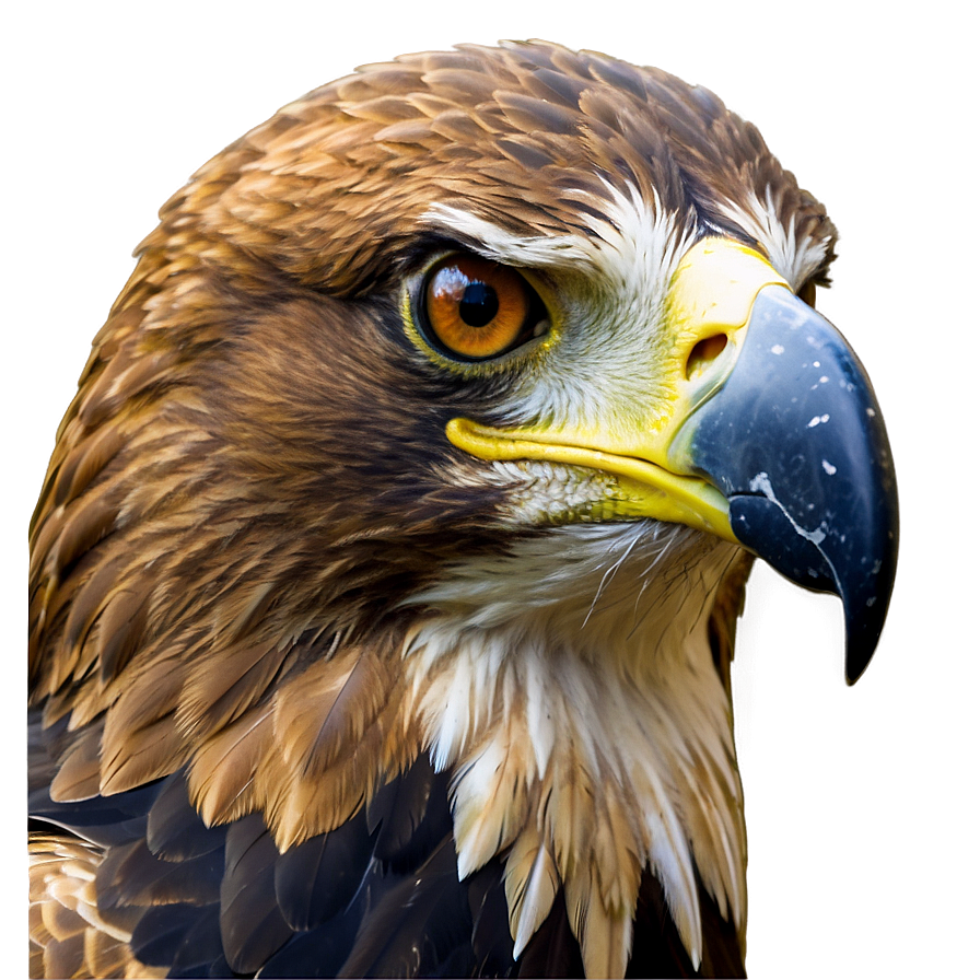 Golden Eagle Close-up Png Vfv PNG Image