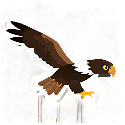 Golden Eagle With Spread Wings Png D PNG Image