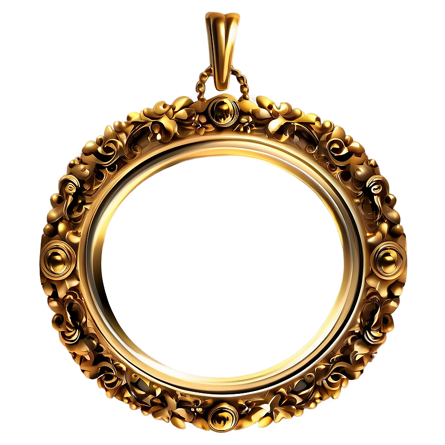 Golden Frame Ornament Png 46 PNG Image