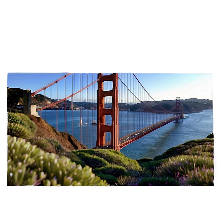 Golden Gate Bridge San Francisco Png Msr PNG Image