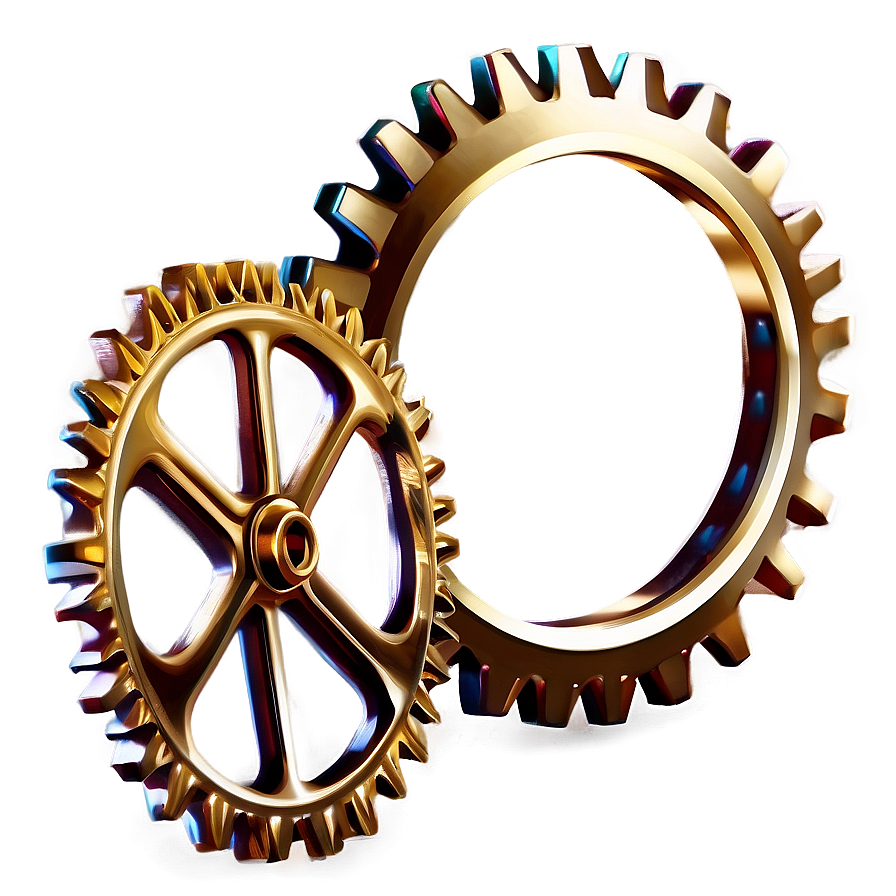 Golden Gear Png Idt PNG Image