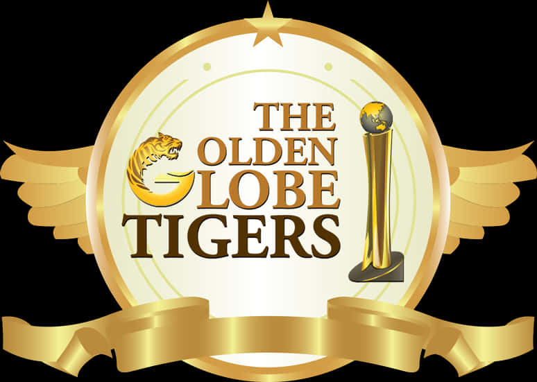 Golden Globe Tigers Emblem PNG Image