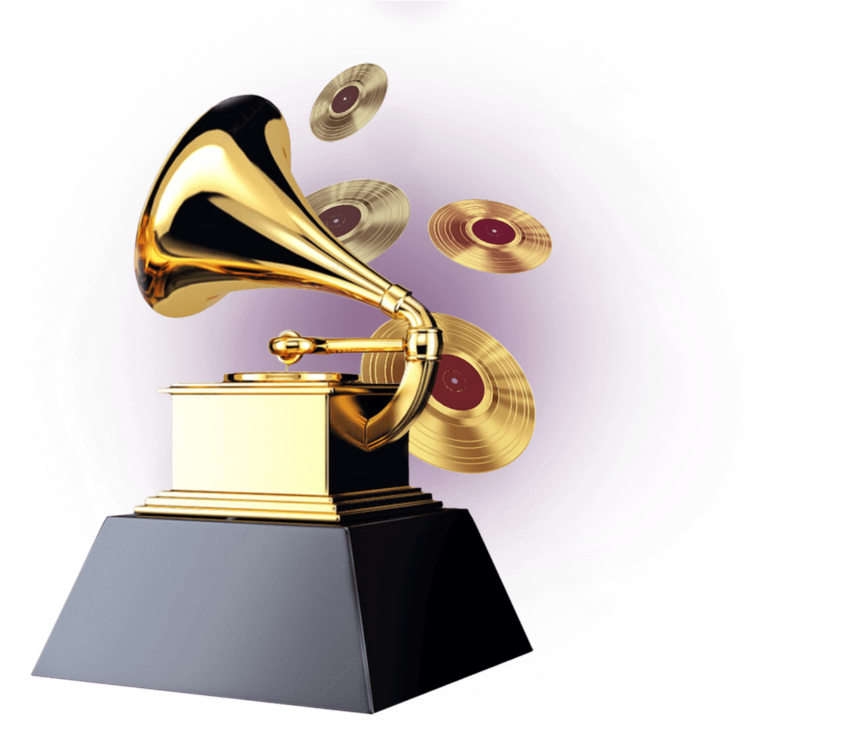 Golden Gramophone Award PNG Image