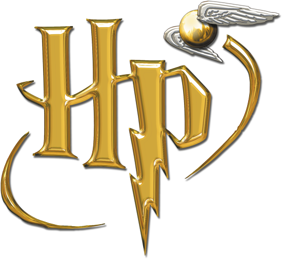 Golden_ H P_ Logo_with_ Wing PNG Image