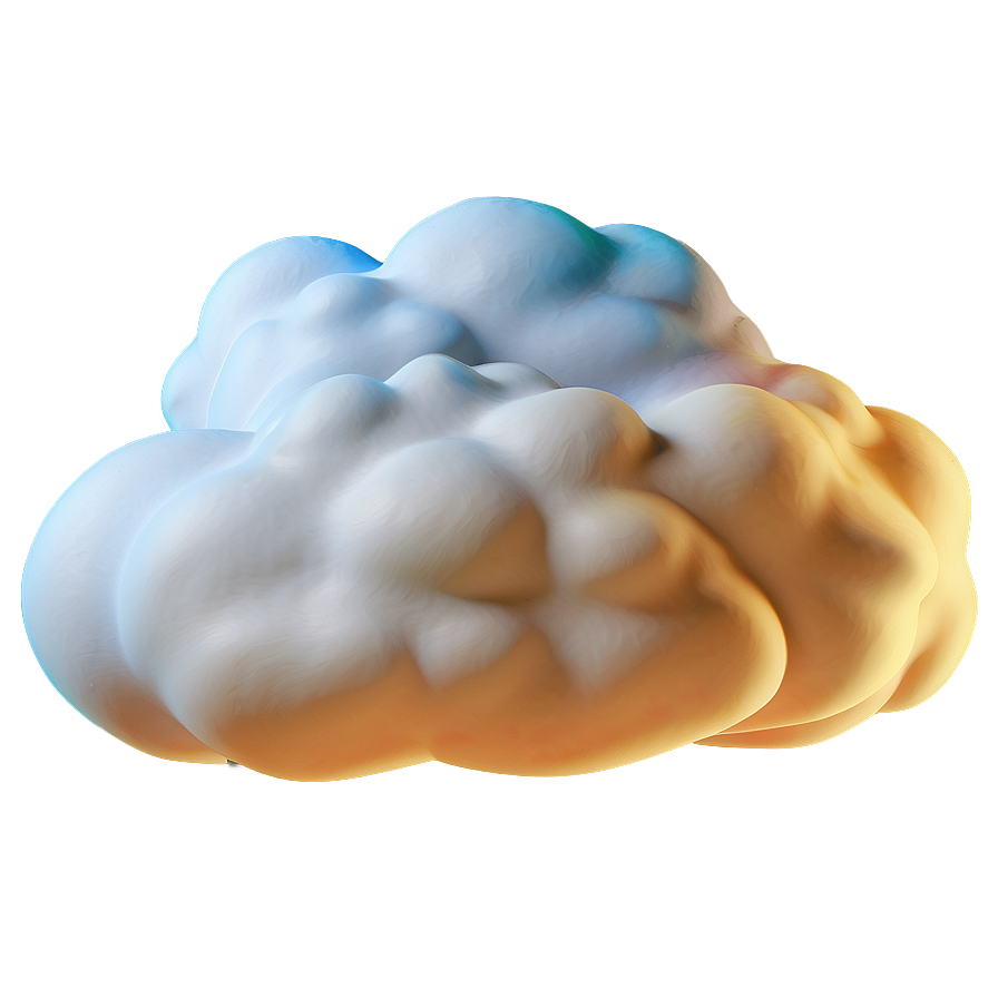 Golden Hour Dream Cloud Png 06282024 PNG Image