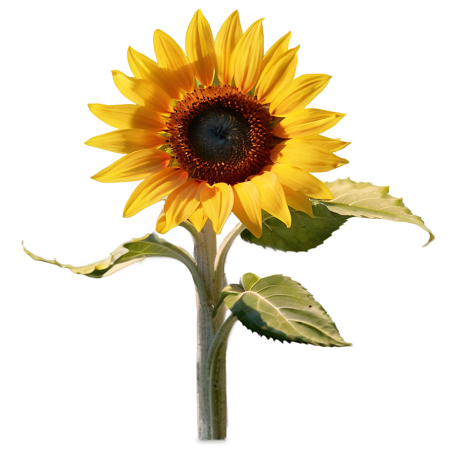 Golden Hour Sunflower Png Qow29 PNG Image