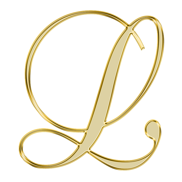 Golden Letter Q Design PNG Image