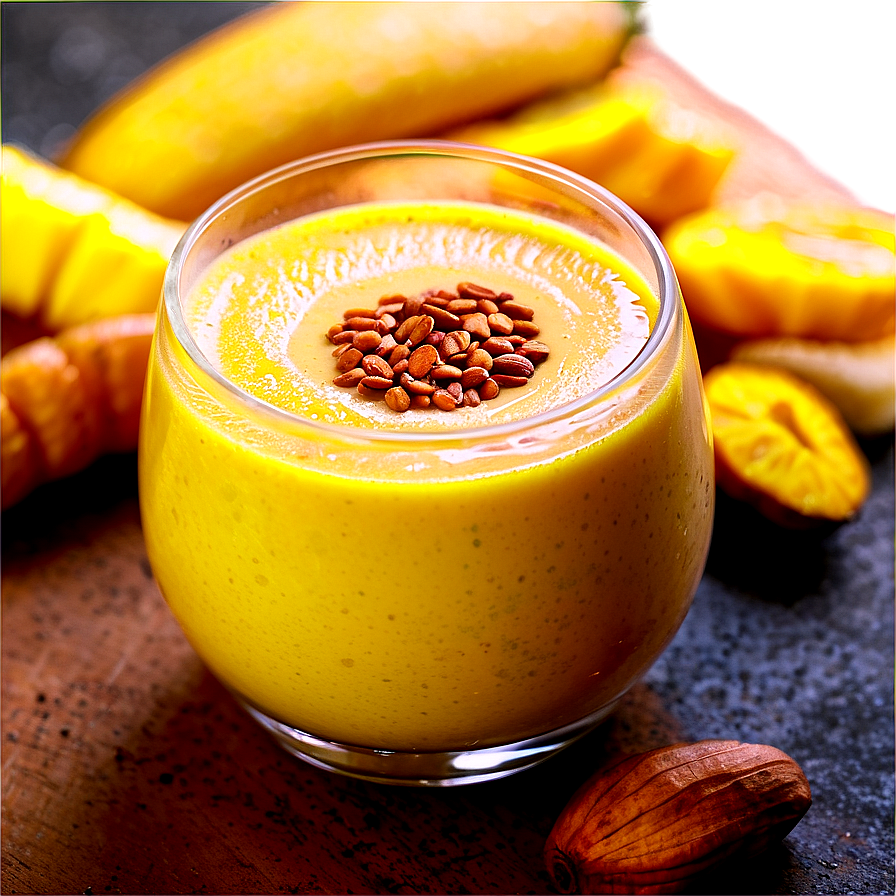 Golden Milk Turmeric Smoothie Png 93 PNG Image