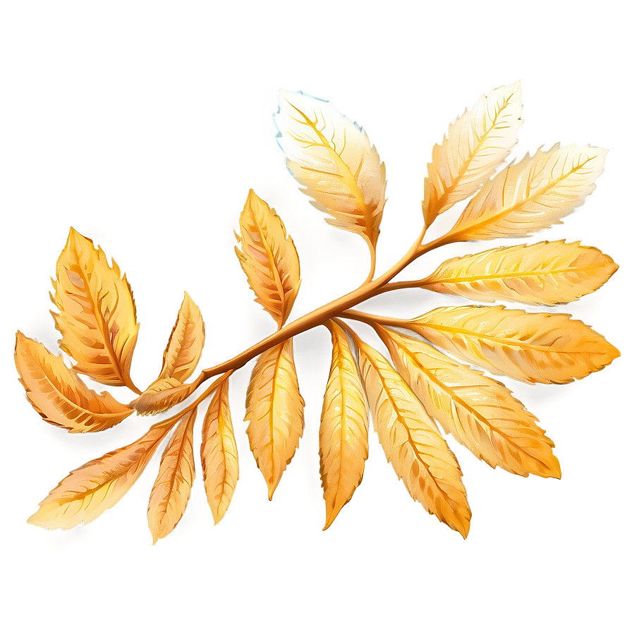 Golden Mississippi Fall Foliage Png Udf85 PNG Image