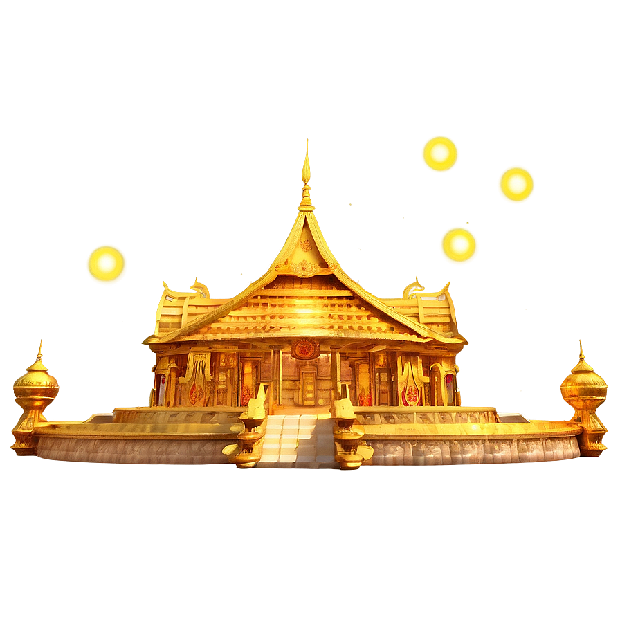 Golden Palace Glow Png Jvx PNG Image