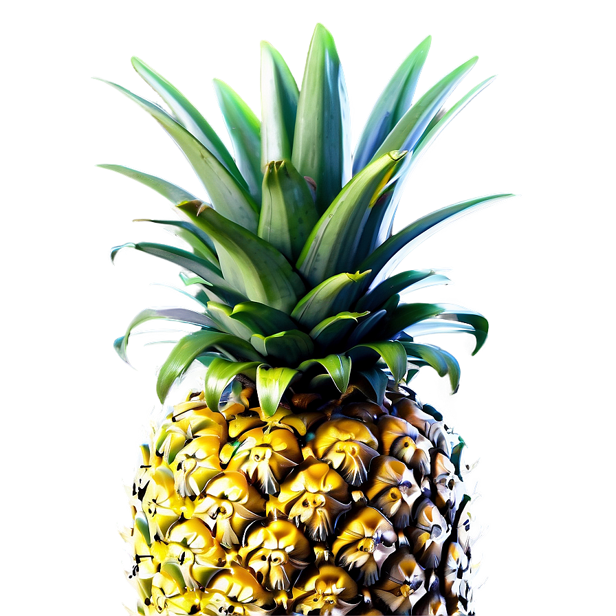 Golden Pineapple Png 05032024 PNG Image