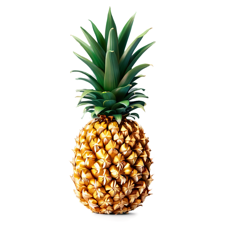 Golden Pineapple Png Xdv24 PNG Image