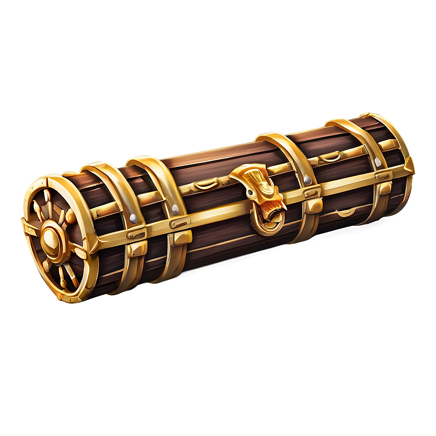 Golden Pirate Treasure Png 06242024 PNG Image