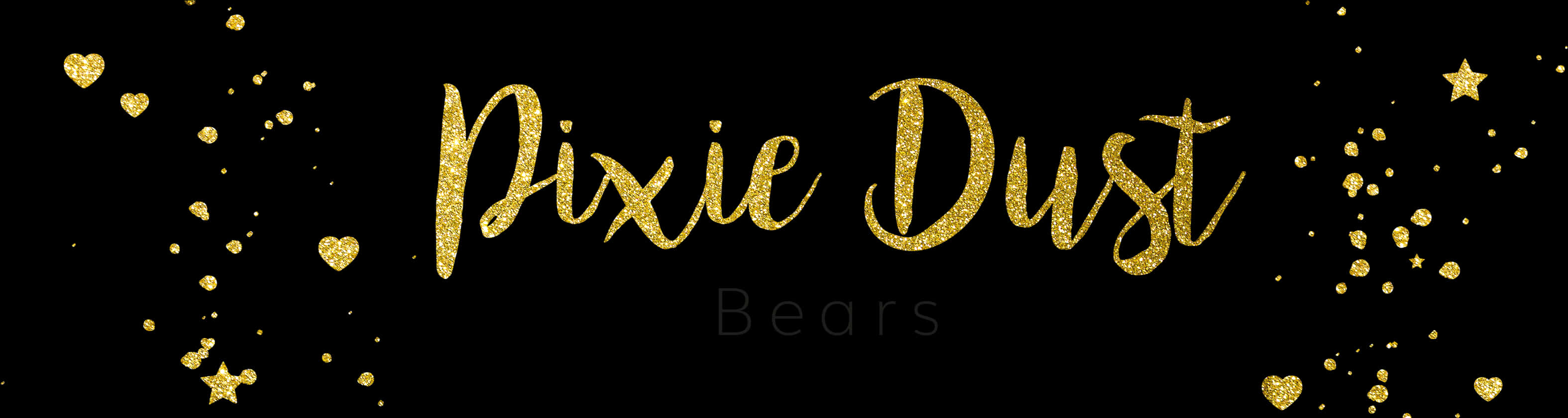 Golden_ Pixie_ Dust_ Banner PNG Image