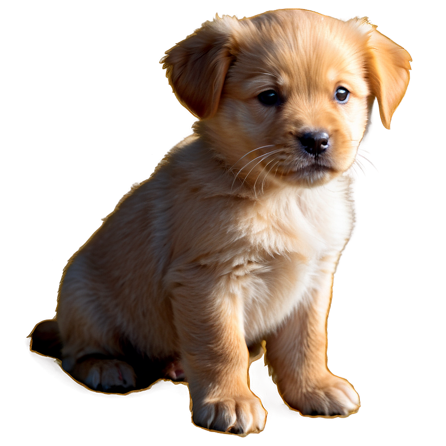 Golden Puppy Png Obh96 PNG Image