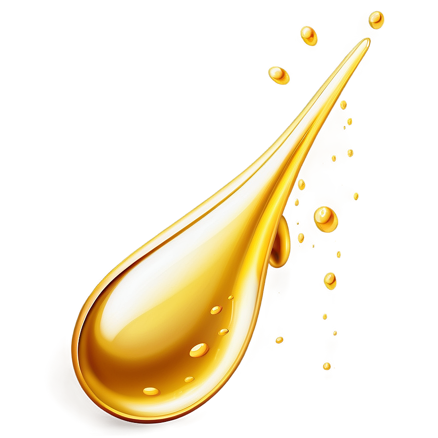 Golden Raindrop Png Rce15 PNG Image